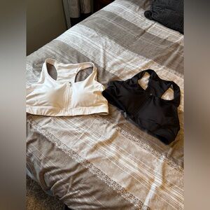 Tek Gear White and Black Sports Bras